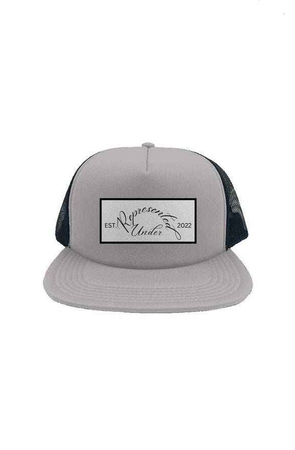 UnderRepresented Trucker Cap (Steel/Black)