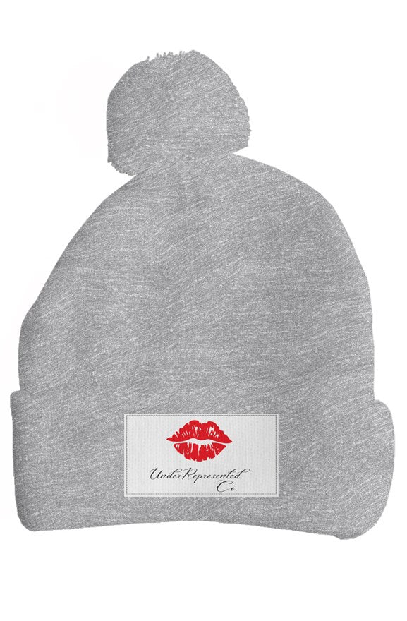 UnderRepresented pom pom Beanie