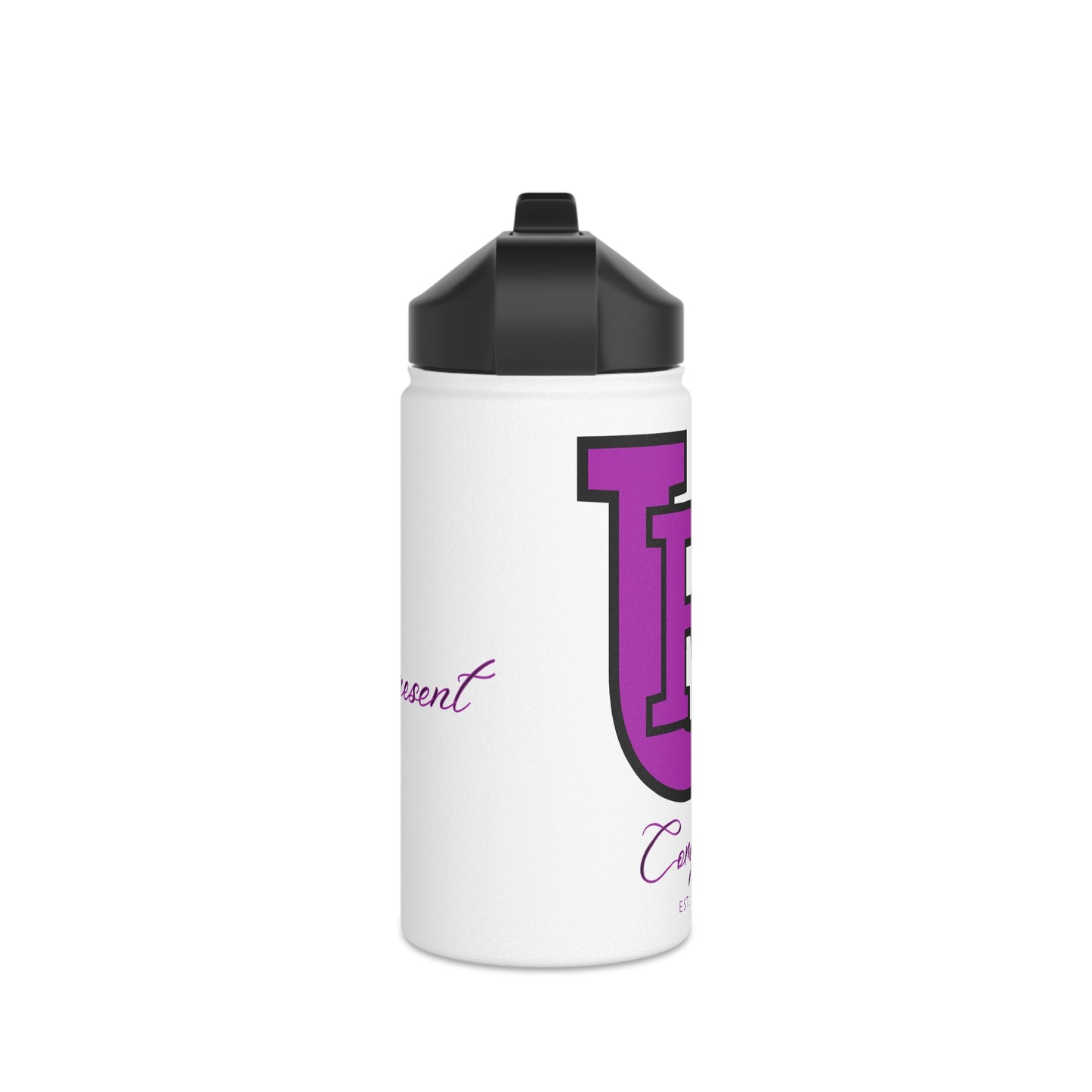 UnderRepresented Stainless Steel Water Bottle, Standard Lid