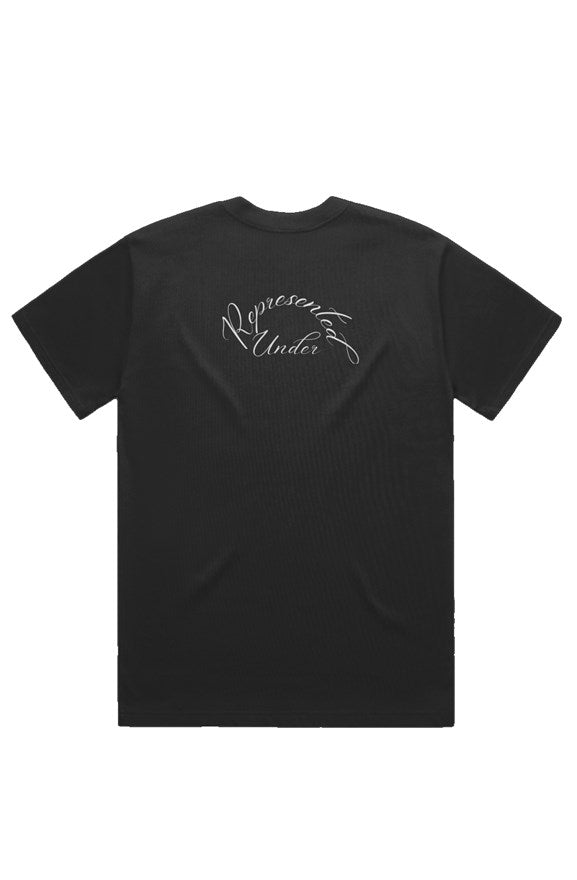 UnderRepresented Idaho State Seal T-Shirt (Black) 