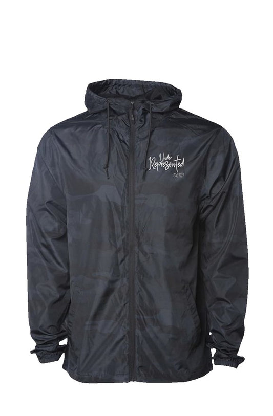 UnderRepresented Windbreaker (Black Camo) 