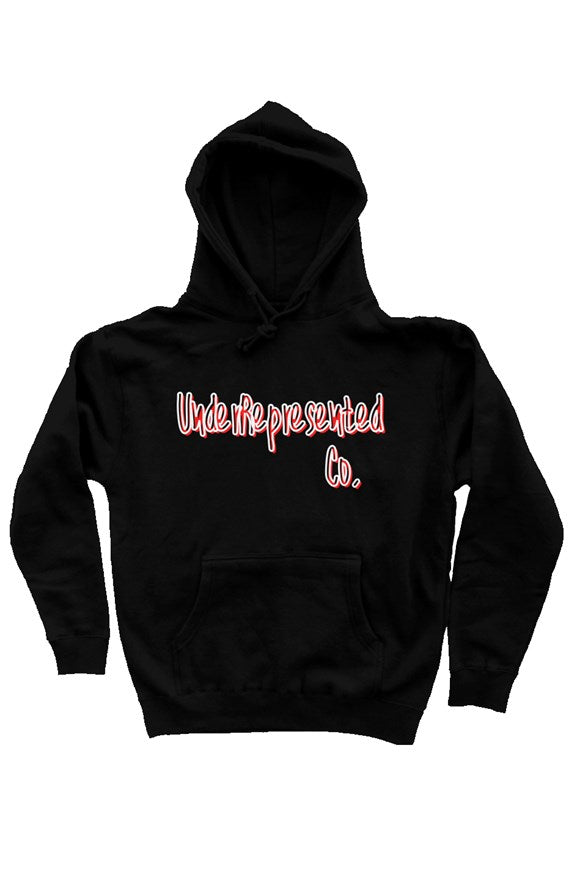UnderRepresented heavyweight hoodie (Black)