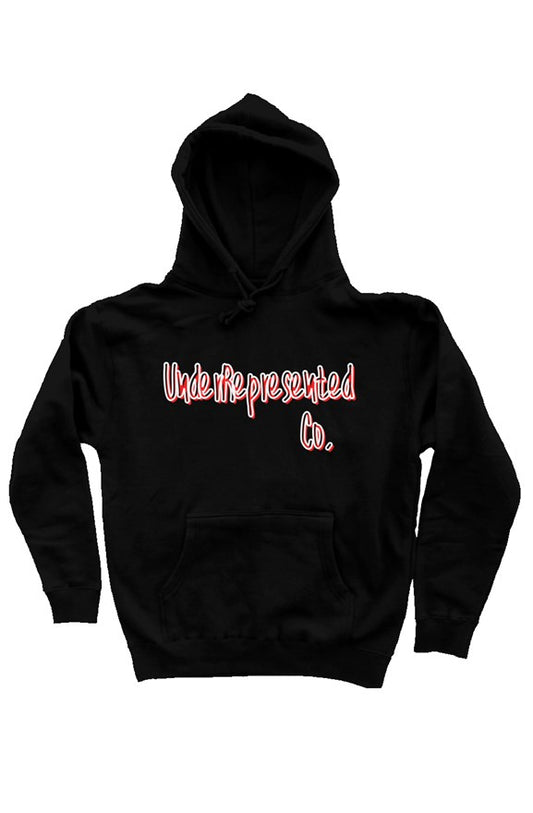 UnderRepresented heavyweight hoodie (Black)