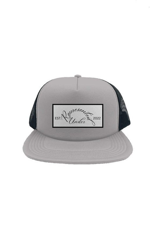 UnderRepresented Trucker Cap (Steel/Black)