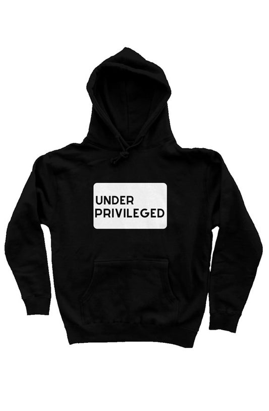 UnderPrivileged hoodie - (Black)