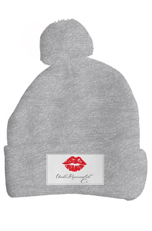 UnderRepresented pom pom Beanie