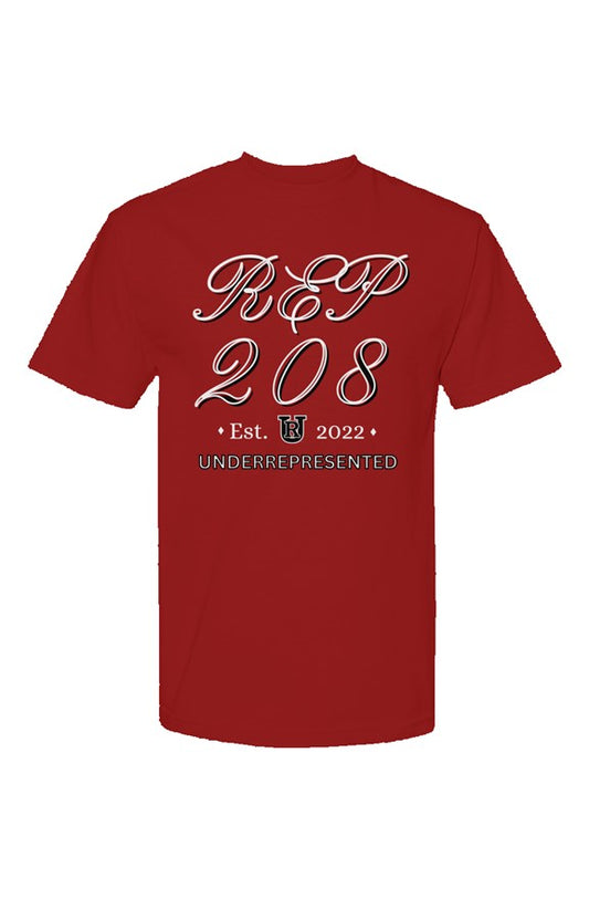 REP 208 T-Shirt (Cardinal)