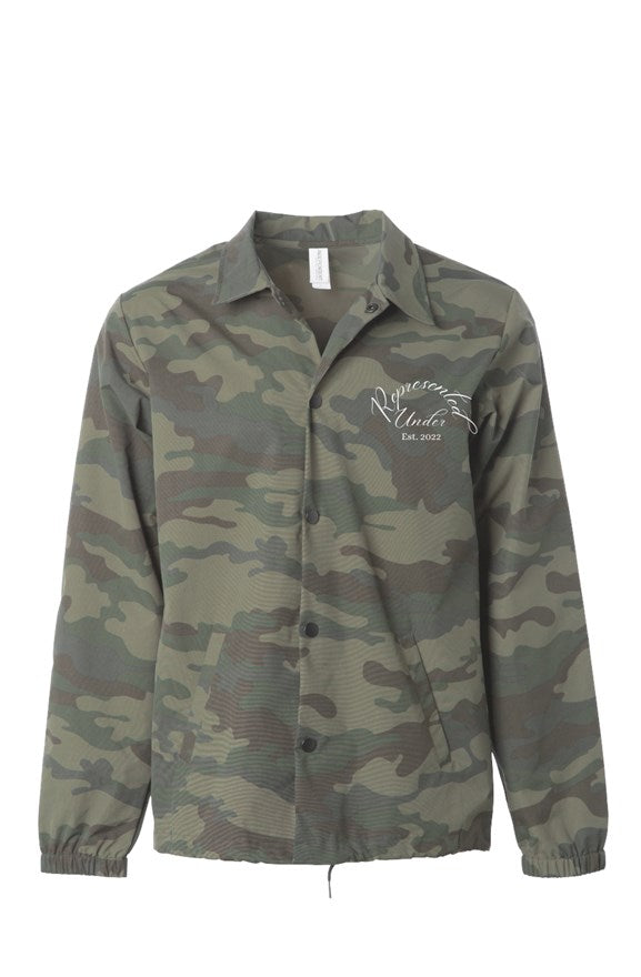 UnderRepresented Coaches Jacket (Camo)