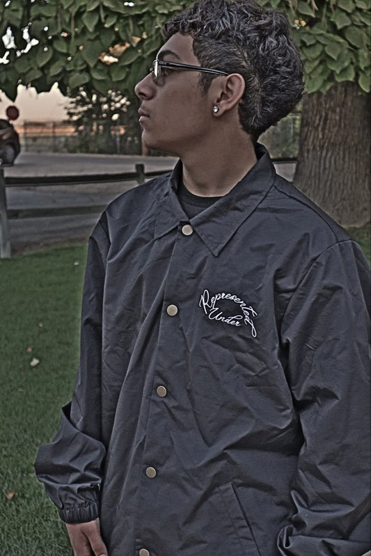 UnderRepresented Coaches Jacket (Black)